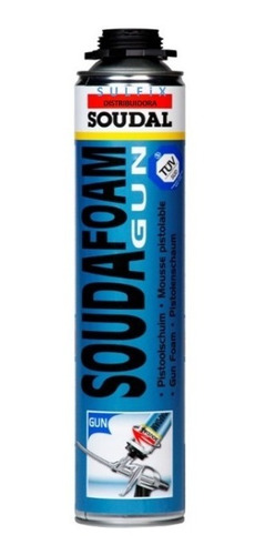Espuma Expansiva Soudafoam Gun Pistola 750ml 05 Unidades