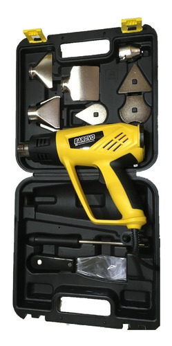Pistola De Calor Aire Caliente Digital Barovo 2000w Kit 9 Accesorios Control Temperatura Profesional Microcentro Lelab