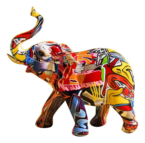 Colorido De Resina Figurita Artesanías Animal Escultura