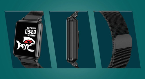 Imagen 7 de 9 de Smartwatch Colmi Land 1 Negro Silicona Táctil 1.3 Ips 74g