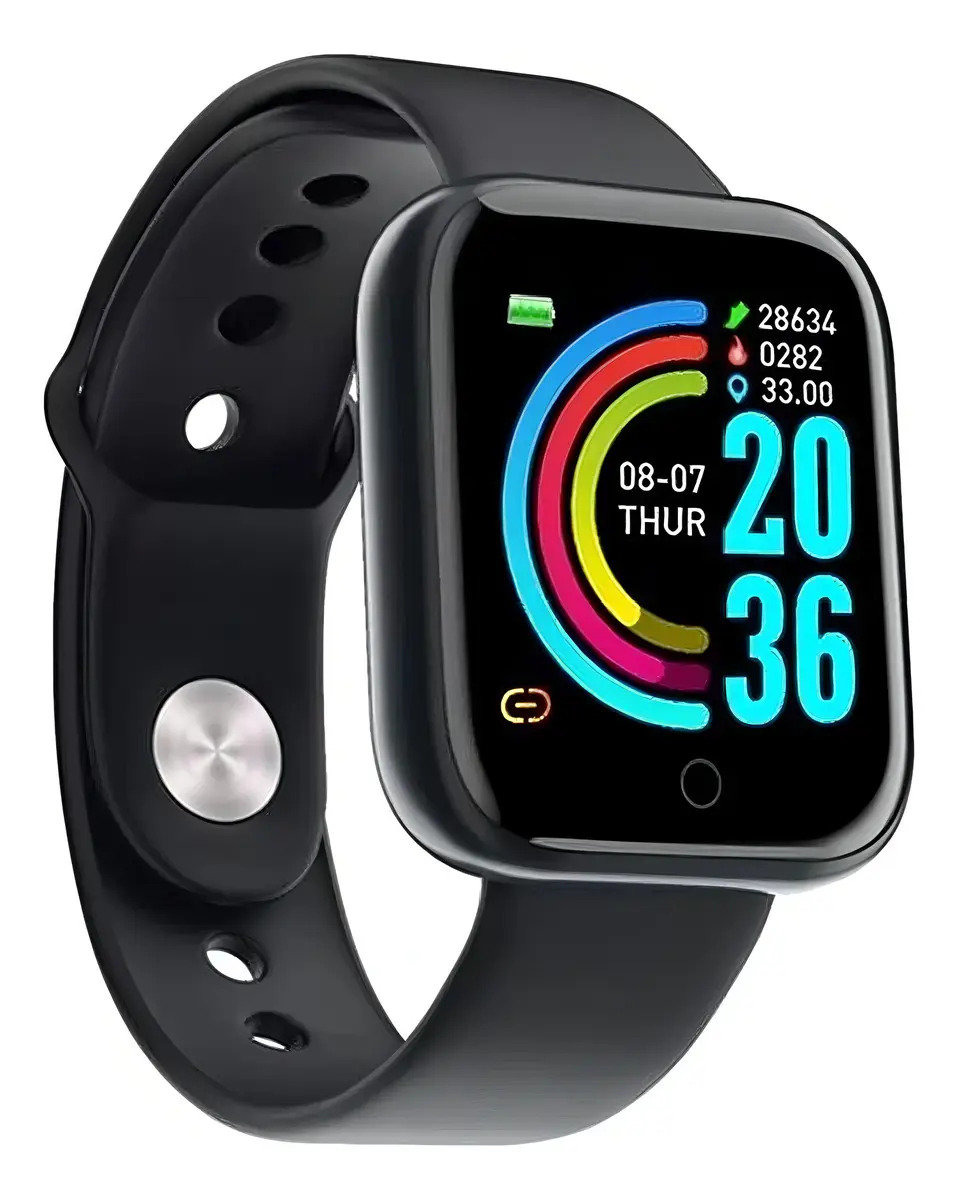 Smartwatch Inteligente D20 Preto