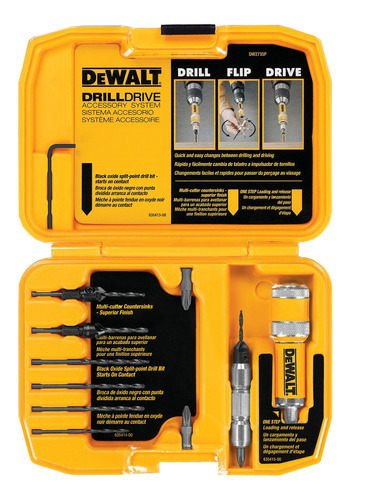 Set Adaptador Rápido Avellanar/atornillar Dewalt Dw2735p