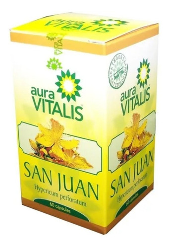 Antidepresivo Natural Hierba De San Juan 60 Caps 