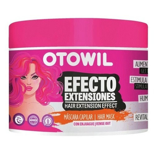 Baño De Crema Otowil Efecto Extensiones Con Enjuague Ot9346