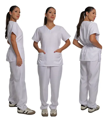 Pijama Cirúrgico Gabardine Hospitalar Scrub Enfermagem
