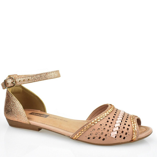 Sandália Feminina Rasteira Fechada Atrás Dakota Chic Z3642 | Mercado Livre