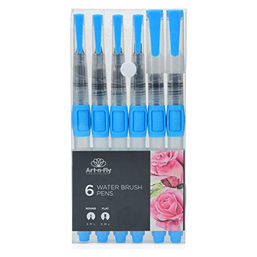 Water Brush Pen Set For Water Color Painting Watercolor...