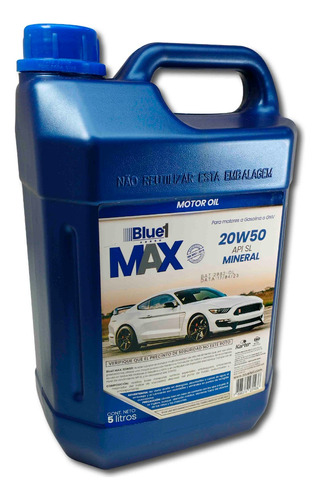 Aceite De Motor 20w50 Mineral Importado Blue1