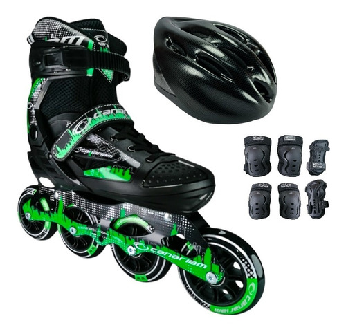 Combo Patines Canariam Linea Semiprofesional + Protecciones