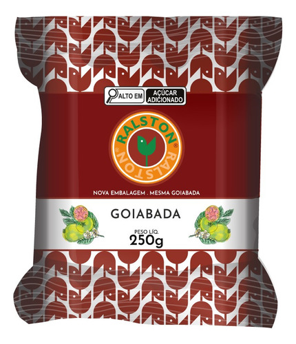 Goiabada Ralston Em Barra 250g