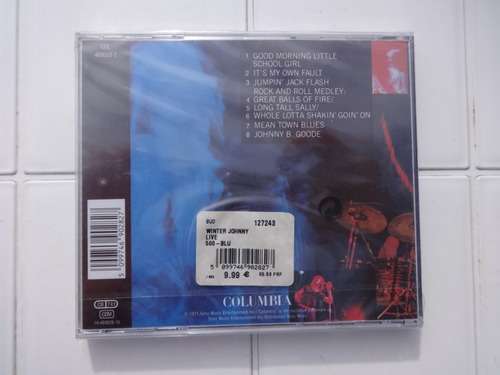 Cd Johnny Winter And Live Lacrado Importado