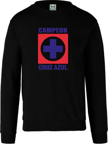 Sudadera Sueter Costal Cruz Azul Campeon Az 002