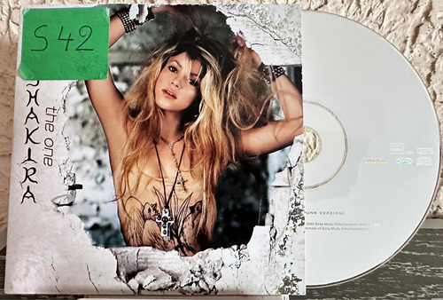 Shakira - The One Single Cd Import Europa Sencillo Cartón