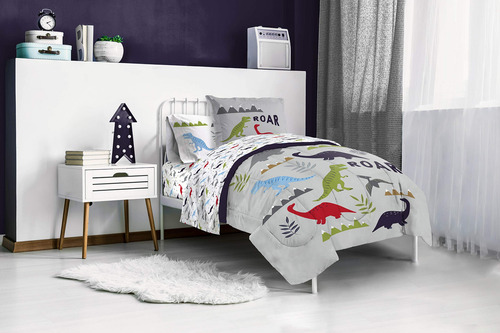 Jay Franco Trend Collector Dinosaur Roar Juego De Cama