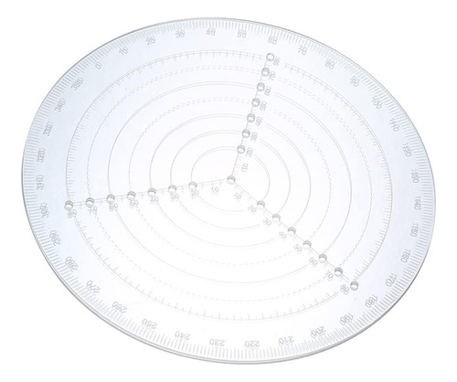 Karlak Herramienta Centrado Torno Acrilico Transparente Para