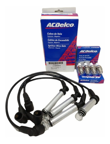 Juego Cables Y Bujias Acdelco Chevrolet Zafira 2.0 8v