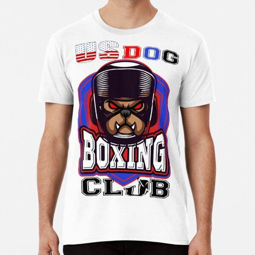 Remera Club De Boxeo De Perros De Ee. Uu. Algodon Premium