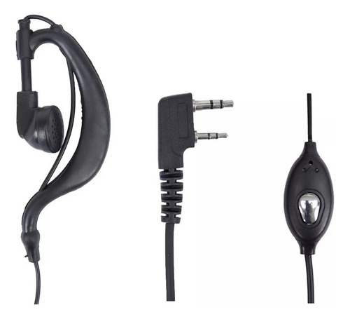 Auriculares Para Walkie Talkie Auricular 2 Vias Manos Libres Mayordomo Audifonos Para Walkie Talkie Personal De Seguridad Manos Libres Personal De Limpieza Hauki
