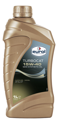 Aceite Semisintetico Eurol Turbocat 15w40 Api Sl/cf, 1l Pc