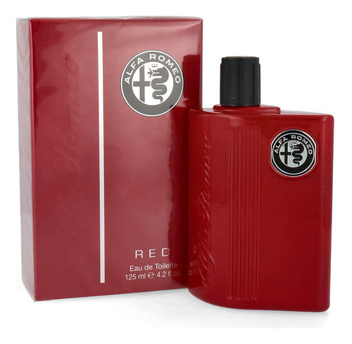 Red Alfa Romeo Eau De Toilette - Perfume Masculino 125ml