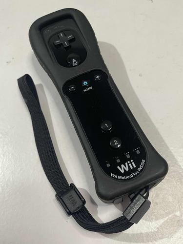 Controle Original Remote Nintendo Wii Motion Plus Preto