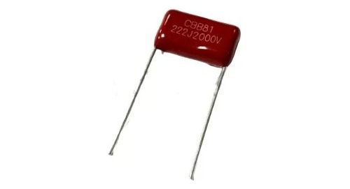 Capacitor Condensador Cbb 2kv 222j 2.2nf Alto Voltaje