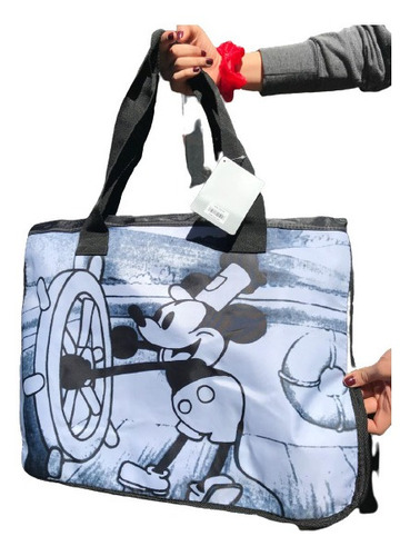 Bolsa Tote Mickey Mouse Steamboat Willie 2020 Disney Store 