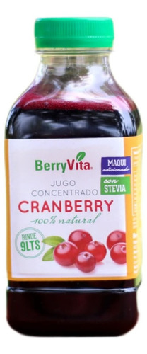 Jugo Concentrado Cranberry Maqui 100%natural 450ml/agronewen