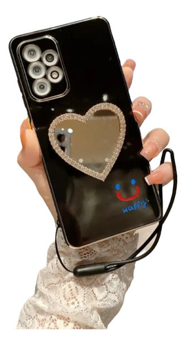 Case Samsung Galaxy S21 Ultra Corazón Espejo 
