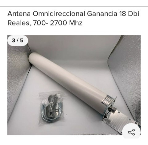 Antena Omnidireccional 18 Dbi