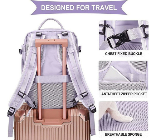 Para Mochila Multifuncional Antirrobo Mochila De Viaje