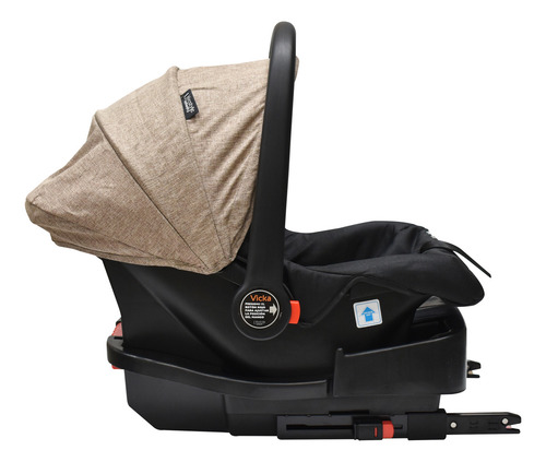 Carriola Vicka Travel System Lifestyle By Infanti Reversible Color Beige Chasis Negro
