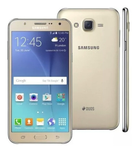 Smartphone Samsung Galaxy J7 Metal Dourado 4g Dual - Vitrine