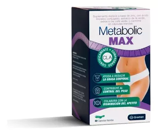 Metabolic Max Reduce Grasa Corporal X 60 Caps. Blandas