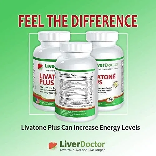 Liverdoctor, Comprimidos Livatone Plus 240 Unidades