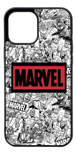 Funda Protector Case Para iPhone 12 Mini Marvel Comics