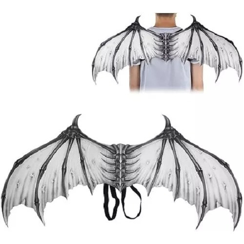 Alas De Murcielago Demonio Gargola Grandes Disfraz Halloween