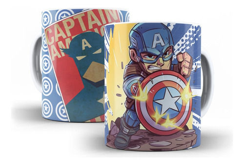 Tazas Los Avengers  | Polimero Plastico | Por Mayor X 20