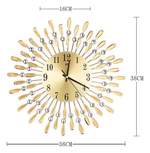Reloj De Pared, Uso Amplio Reloj De Cuarzo Moderno De Moda