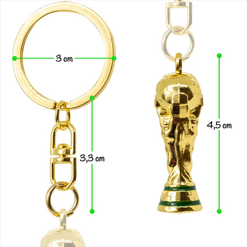 Llavero Copa Mundial Futbol Argentina Campeón Del Mundo.