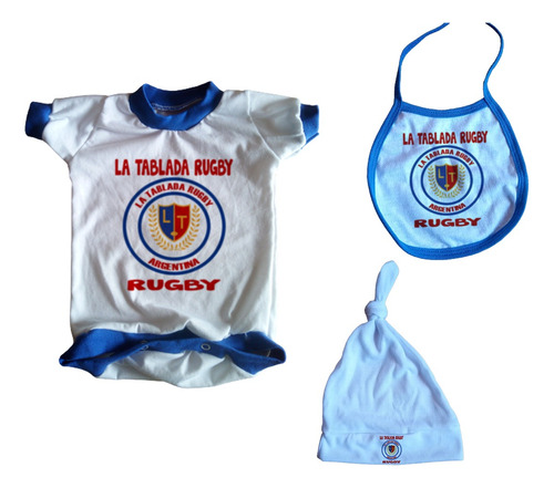 Set Bebe Body + Extras Rugby La Tablada Rugby Club