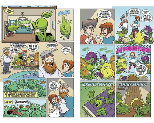Plants Vs. Zombies Zomnibus Volume 1 (en Inglés)- Pasta Dura