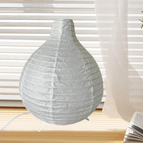 Lámpara De Papel Con Forma De Farol, Lámpara De Mesa,