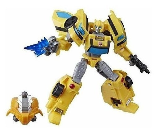 Transformers Toys Cyberverse Deluxe Class Bumblebee Action F