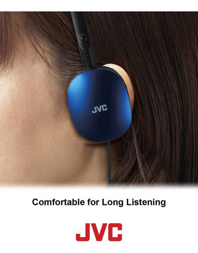 Auriculares Jvc Has160r Flat Red Con Aislamiento De Sonido Y
