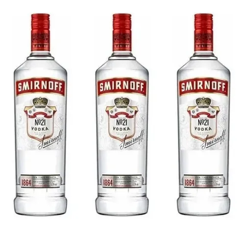 comprar Vodka Smirnoff 700ml Original X3 Zetta Bebidas
