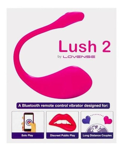 Vibrador Lush 2 By Lovesense - Bluetooth Wifi Sexual Potente