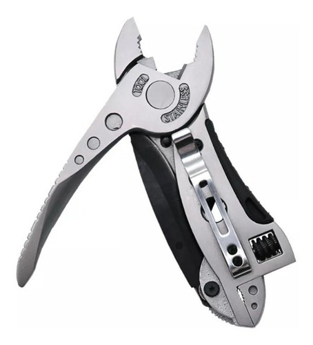 Imagen 5 de 9 de Llave Francesa Multifunción Supervivencia Tpc Tools 50226