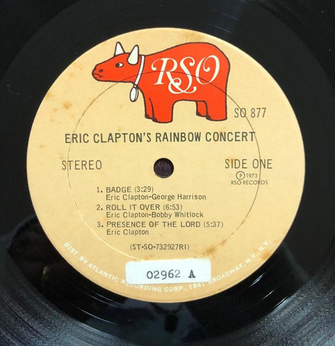 Lp Importado - Eric Clapton - Rainbow Concert (Usado)