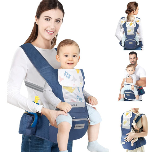 Mochila Portabebés Ergonómico Para Bebés, Rosado